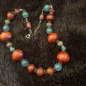 Wooden necklace